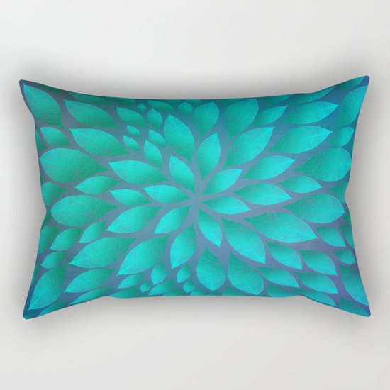 Petal Burst #14 Rectangular Pillow