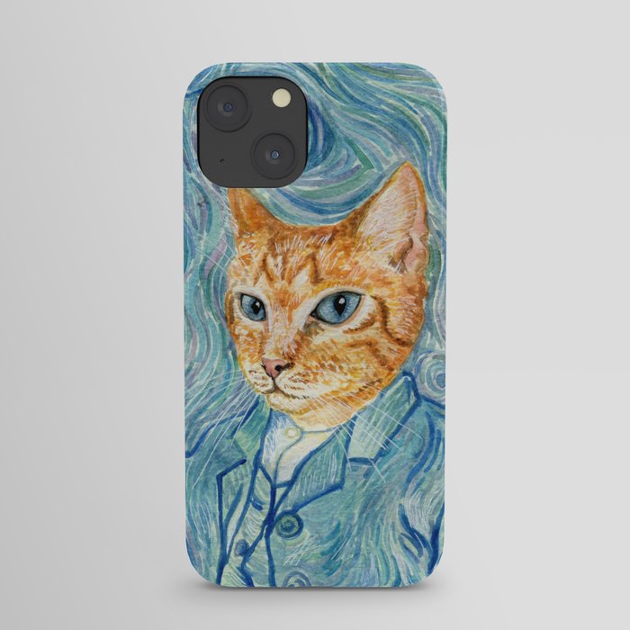 Kitten van Gogh iPhone Case