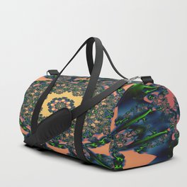 Mandel Kaleidoscope Duffle Bag