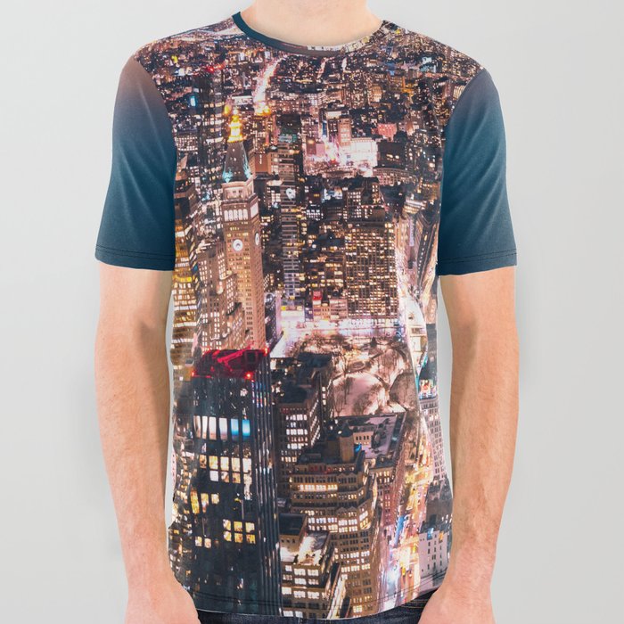 New York City All Over Graphic Tee
