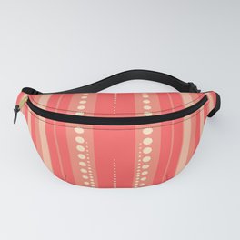 Coral and Cream Summer Pattern | Nadia Bonello Fanny Pack