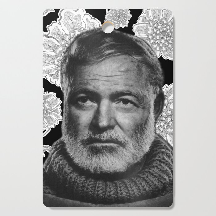 Ernest Hemingway Cutting Board
