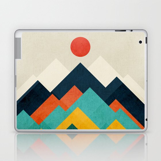 The hills are alive Laptop & iPad Skin
