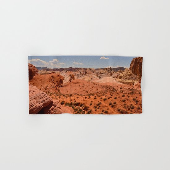 Red Valley II Hand & Bath Towel