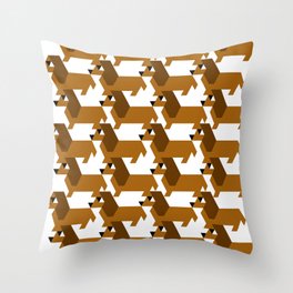 Houndstooth Throw Pillow