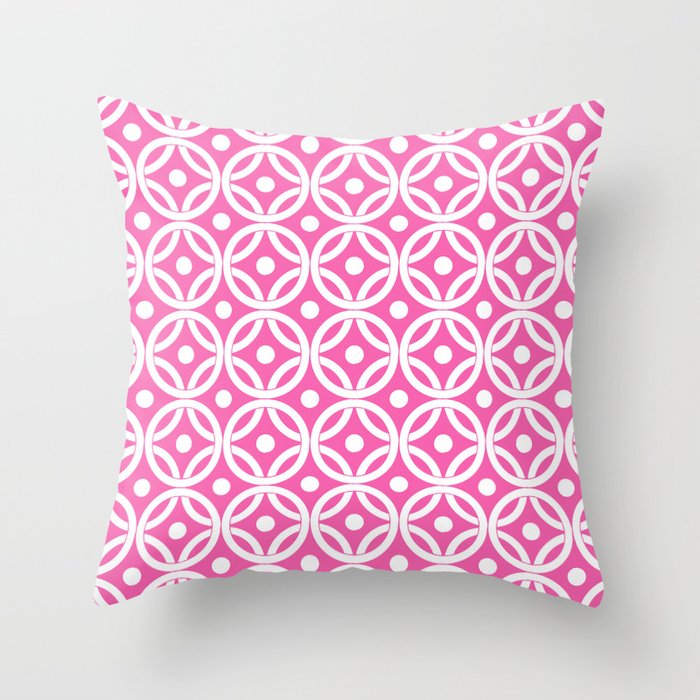 Circle and abstraction 51 Throw Pillow