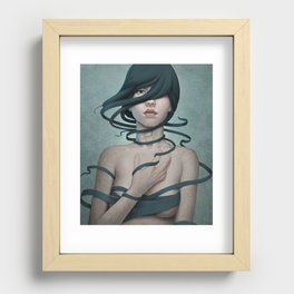 Twisted Recessed Framed Print