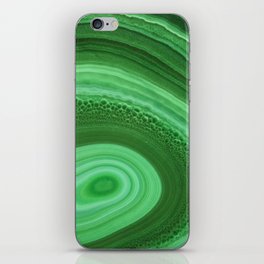 Green Agate iPhone Skin