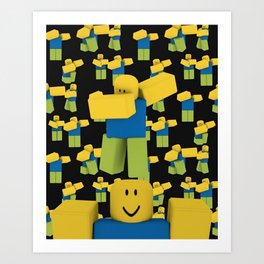 Oof Art Prints For Any Decor Style Society6 - roblox meme sticker pack canvas print