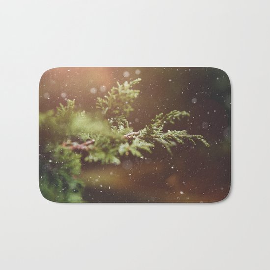 Dramatic Winter Memories Bath Mat