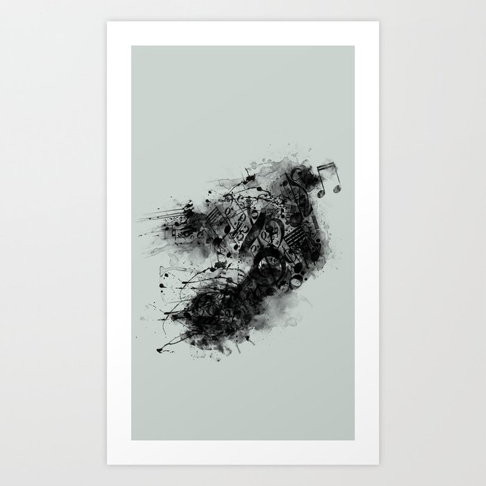 THE LONELY BIRD SONG Art Print