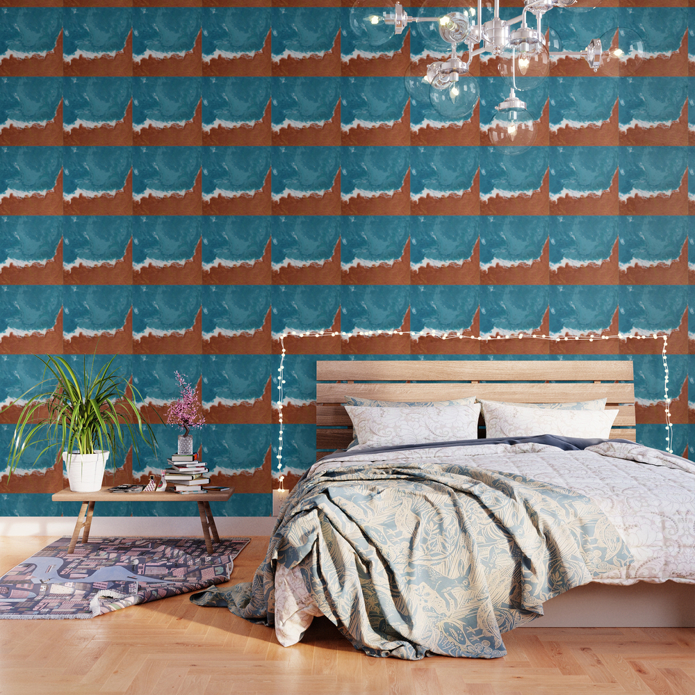 Ocean Tide Wallpaper by livingworddesigns