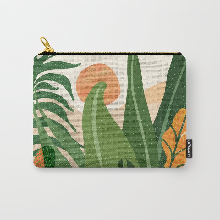 Desert Garden Sunset Landscape Carry-All Pouch