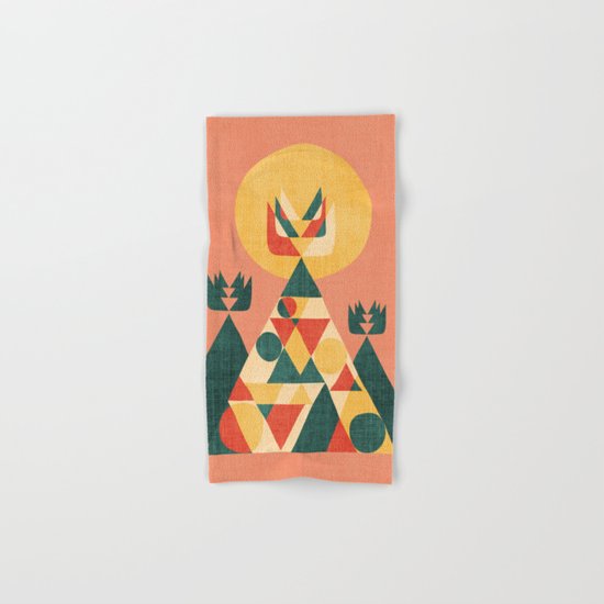 Sunset Tipi Hand & Bath Towel