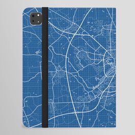 Munster City Map of Germany - Blueprint iPad Folio Case