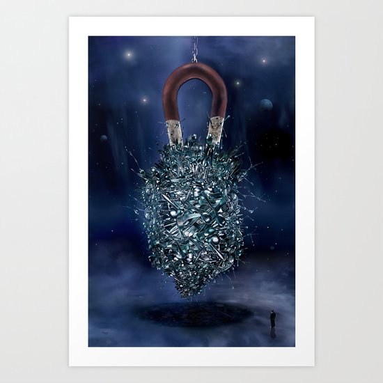 Magnetic Fields Art Print