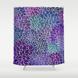 Floral Abstract 22 Shower Curtain