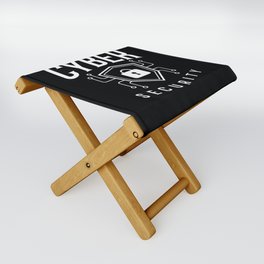Cyber Security Analyst Engineer Computer Training Folding Stool