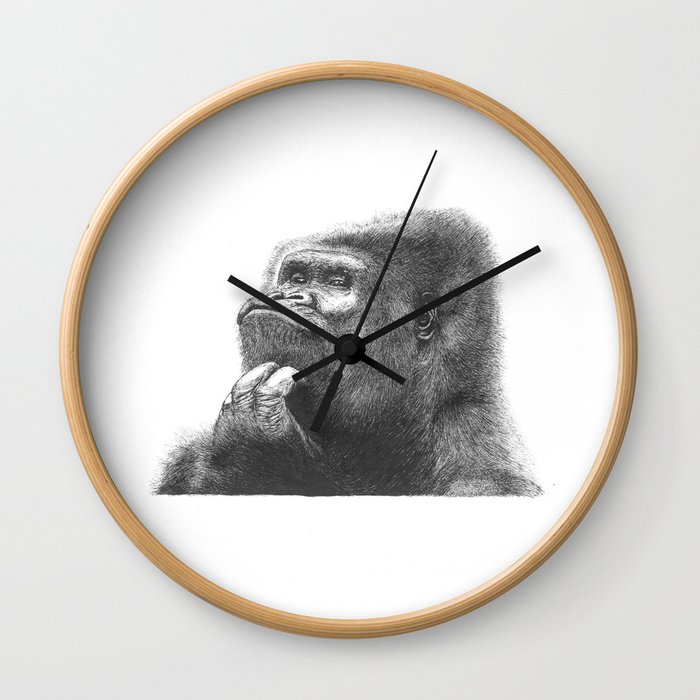 Gorilla Wall Clock