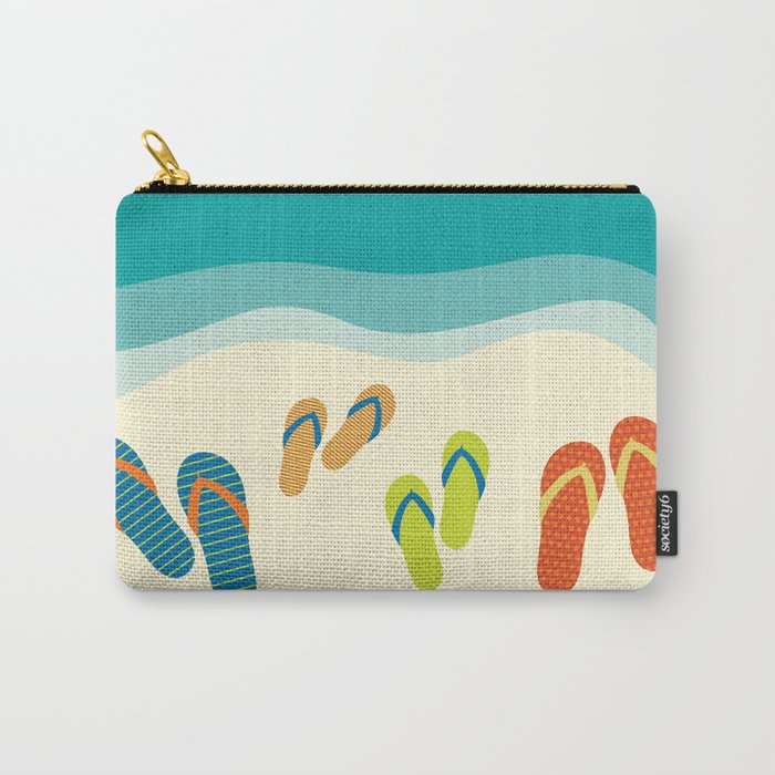 The Flip Flops Family Carry-All Pouch