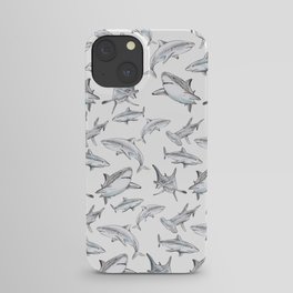 Shark-Filled Waters iPhone Case