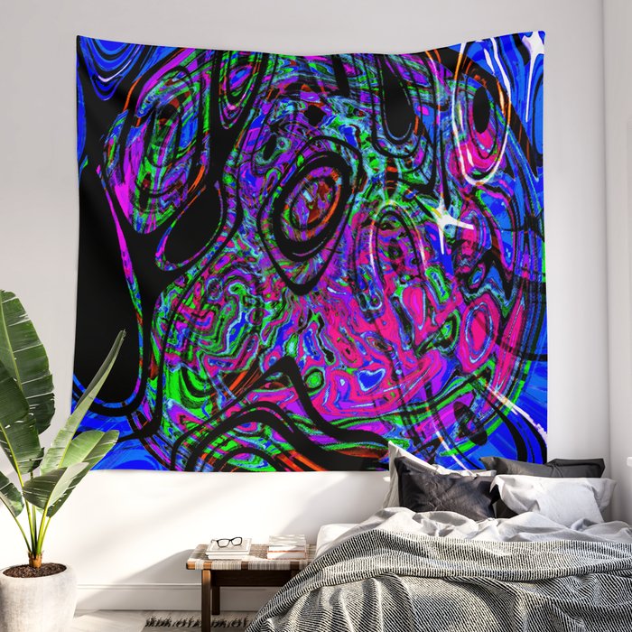 Trippy discount wall tapestry