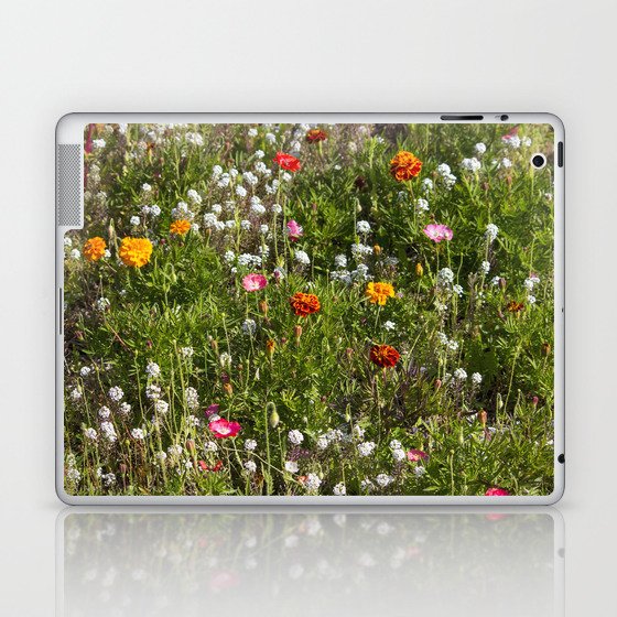 Field of Wild Flowers Laptop & iPad Skin