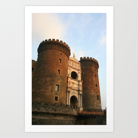 Naples Castle Art Print