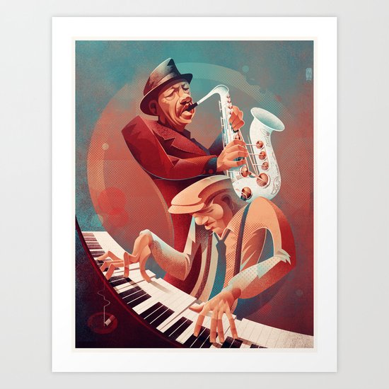 Ornette Coleman - Ramblin Art Print