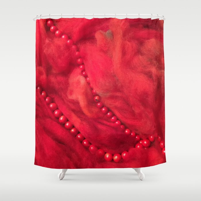 Reds Shower Curtain