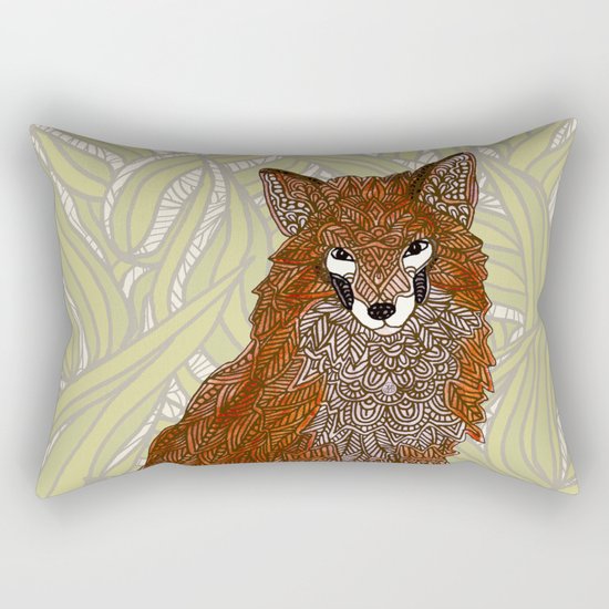 Foxy Lady Rectangular Pillow