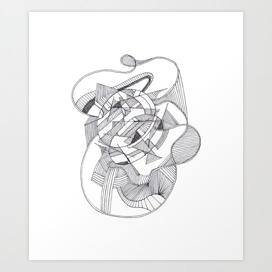 By Design 3 Art Print