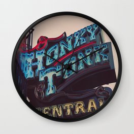 Nashville Photography | Country Music | Honky Tonk  Wall Clock