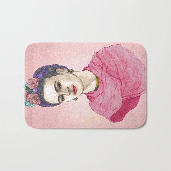 Frida Kahlo Bath Mat