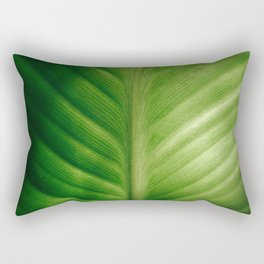 Green Design Rectangular Pillow