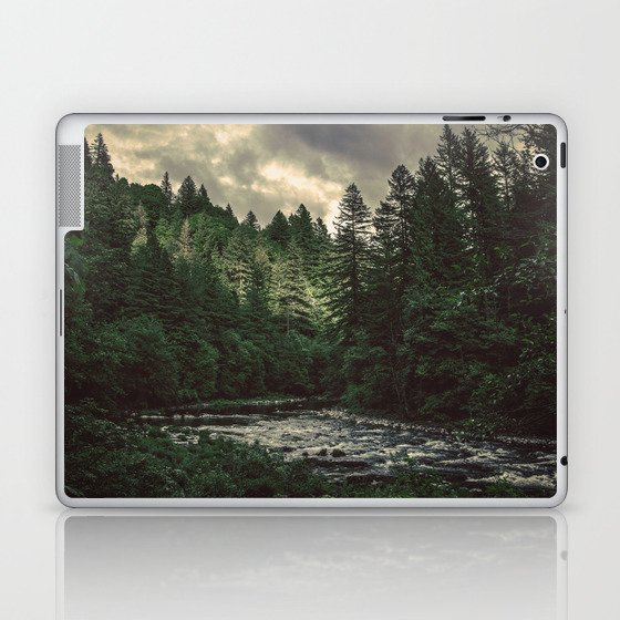 Pacific Northwest River - Nature Photography Laptop & iPad Skin
