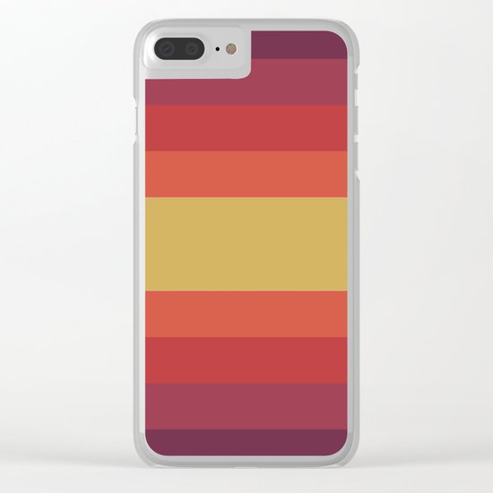 Retro 70's Clear iPhone Case