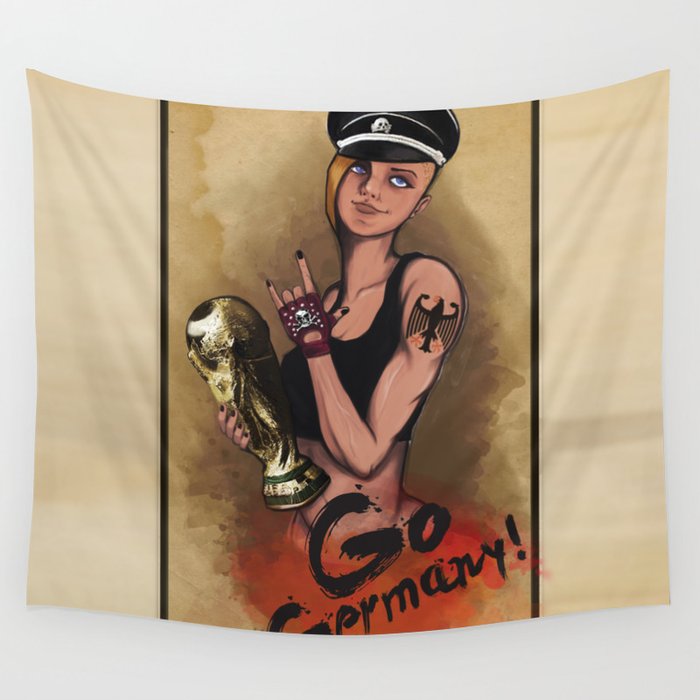 Go Germany! Wall Tapestry