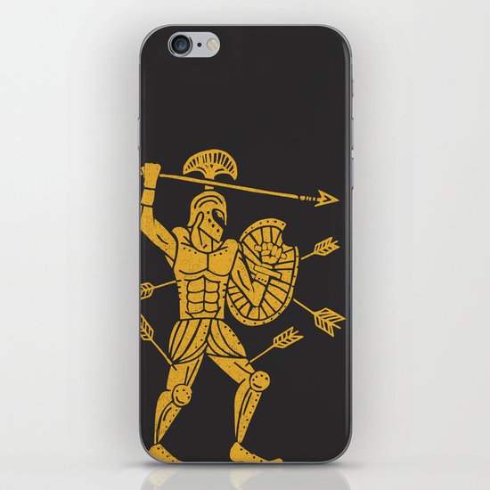 the warrior iPhone & iPod Skin