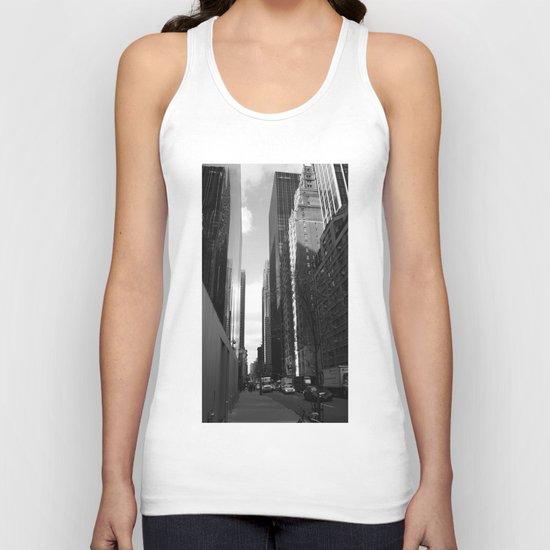 Reflection of the street Unisex Tank Top