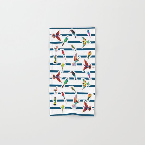 birds Hand & Bath Towel
