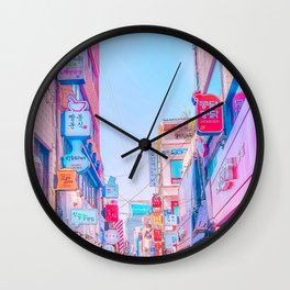 Anime Seoul Wall Clock