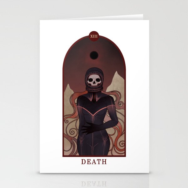 Death Stationery Cards