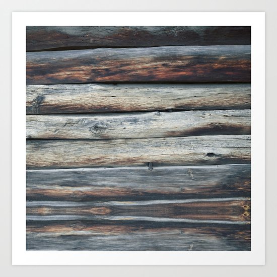 wood 2A Art Print