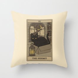 The Hermit Throw Pillow