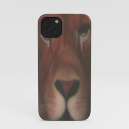 Leone aerografato - Airbrushed Lion iPhone Case