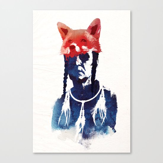 Bloody days are coming Canvas Print