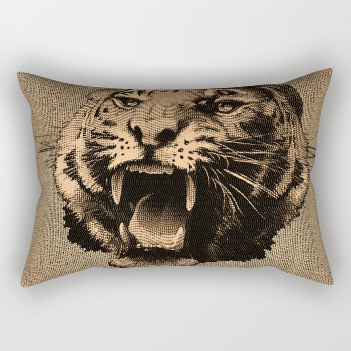 tiger shaped pillow