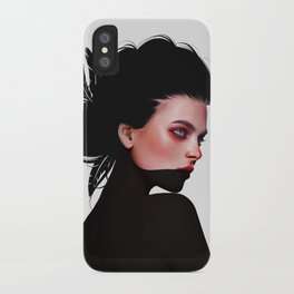 Olyv iPhone Case | Colorful, Curated, Design, Realistic, Face, Love, Portrait, Artwork, Modernart, Punk 