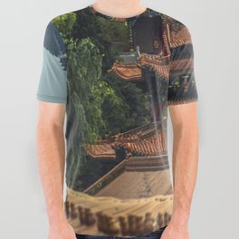 China Photography - The Forbidden City In Beijing All Over Graphic Tee